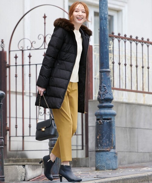 ANY SIS（エニィスィス） ダウンコート 2 ブラック レディース