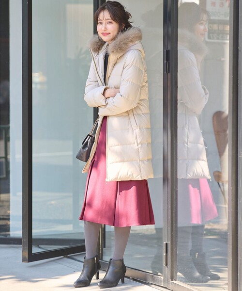 ANY SIS（エニィスィス） ダウンコート 2 ブラック レディース