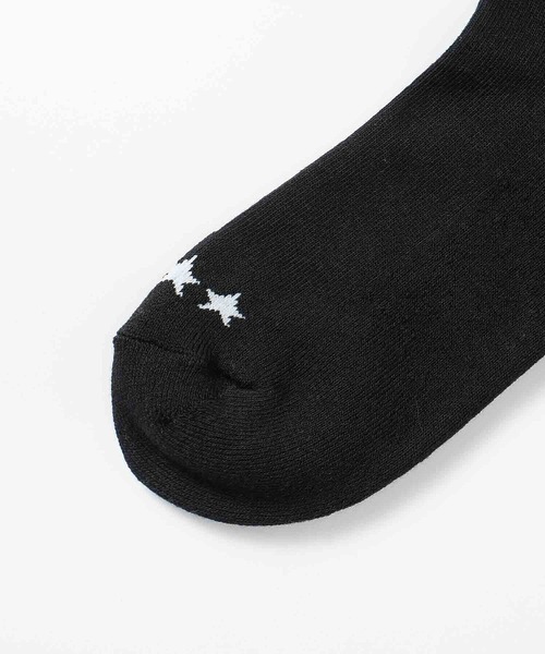 X-girl（エックスガール） 靴下 LOGO 2P MIDDLE SOCKS レディース