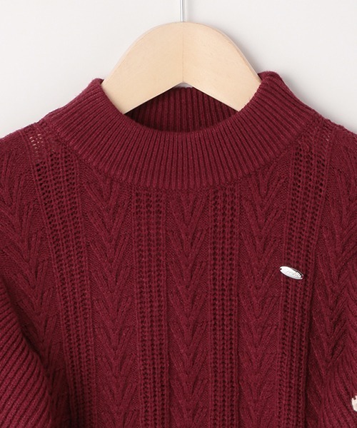 pom ponette junior（ポンポネット ジュニア） 「KIDS」長袖ニット LL