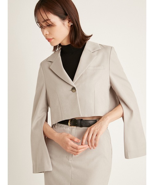 [SNIDEL] tailored jacket 0 серый женский 