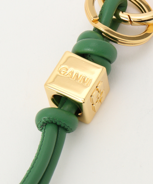 『GANNI』ガニー Bou Keyring Ganni【ガニー】bou eyelet keyring 