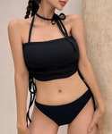 水着 「2点セット」2WAY ホルターネック ...の詳細画像2