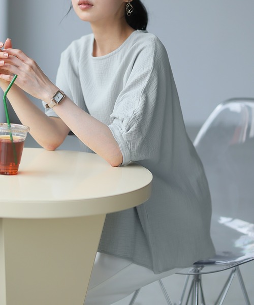 新品☆5L♪透け感シャツやアンサンブルなどまとめて♪ブラウス〇L211 itto ブラウス シャツ 一度着たらヤミツキ！柔らかな肌触り