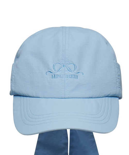 kj着 elnido キャップ cap Rockfish Weatherwear キャップ 帽子 「X MINJUKIM」 RIBBON CAP