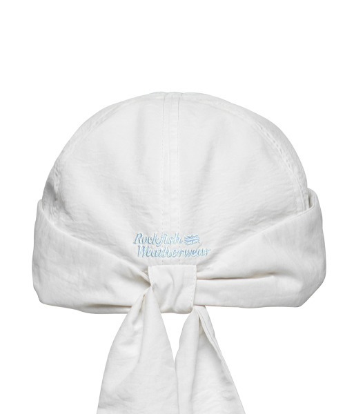 韓国発【Rockfish Weatherwear】X MINJUKIM RIBBON COVER UP HAT Rockfish Weatherwear キャップ 帽子 「X MINJUKIM」 RIBBON CAP