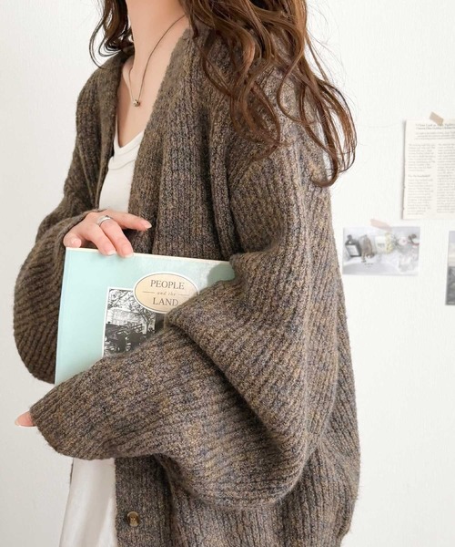 classicalelf（クラシカルエルフ） カーディガン 大人上品なニュアンス