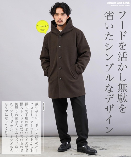 「JIGGYS SHOP」 コート X-LARGE ブラウン系その他 メンズ_画像4