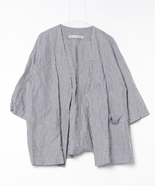 「JOURNAL STANDARD LUXE」 7分袖ブラウス FREE ブルー レディース