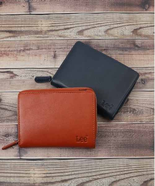 Lee（リー） 二つ折り財布 財布 柔らかゴートレザー二つ折り財布