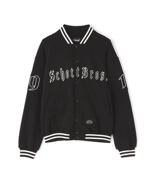 Schott スタジャン 黒　M Schott N.Y.C（ショット） 「schott」 スタジャン M ブラック メンズ