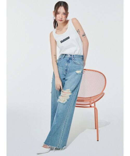 GYDA/3way GDビジューMOLDチェーンストラップポインテッドミュール GYDA パンプス 3way GDビジューMOLDチェーンストラップポイン