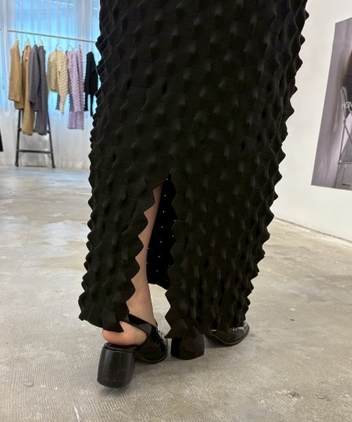 HONEY MI スカート spiky knit tight skirt : ZOZOTOWN Yahoo!店