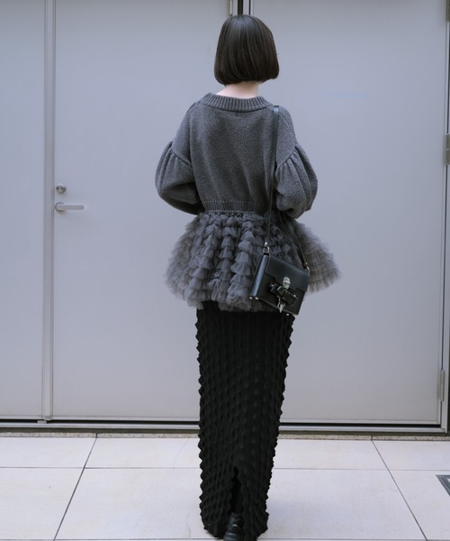 専用♡おまとめ　プルミエ　スカート　Spick ニット HONEY MI HONEY（ハニーミーハニー） スカート spiky knit tight skirt