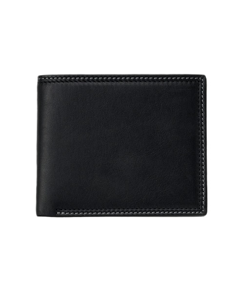 オーダー品　二つ折り財布 MILAGRO 財布 キップレザー・ダブルステッチ二つ折り財布 レディース