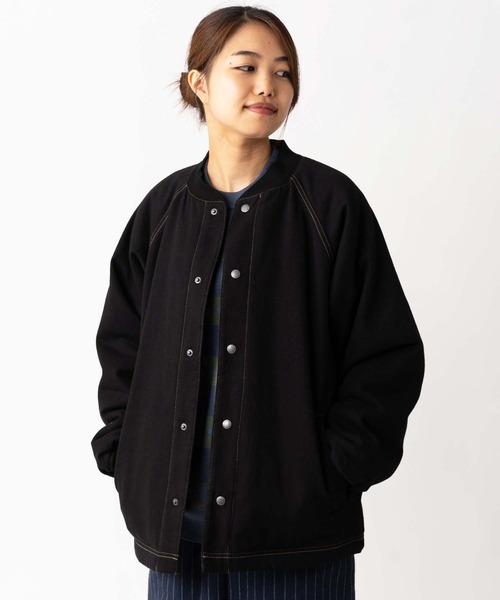 gym master（ジムマスター） コート ジャケット 中ワタデニム/カツラギ