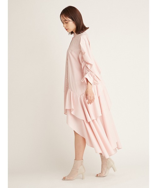 SNIDEL 「SNIDEL」 シャツワンピース 0 ピンク レディース