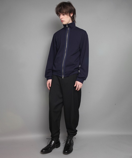 「ato」 ジップアップブルゾン 48 ネイビー メンズ_画像7