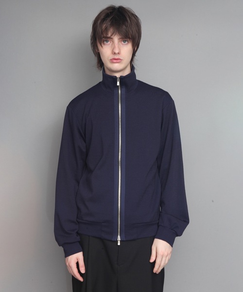 「ato」 ジップアップブルゾン 48 ネイビー メンズ_画像9