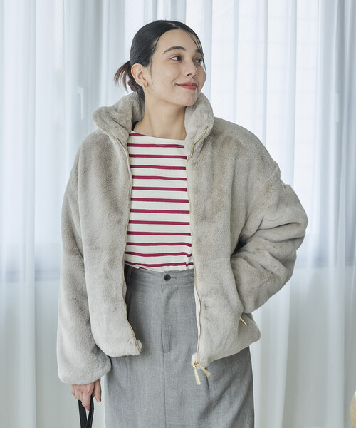 TATRAS L.GRAY ファーコート サイズ01 楽天市場】[予約商品] TATRAS タトラス BARBRA バルブラ