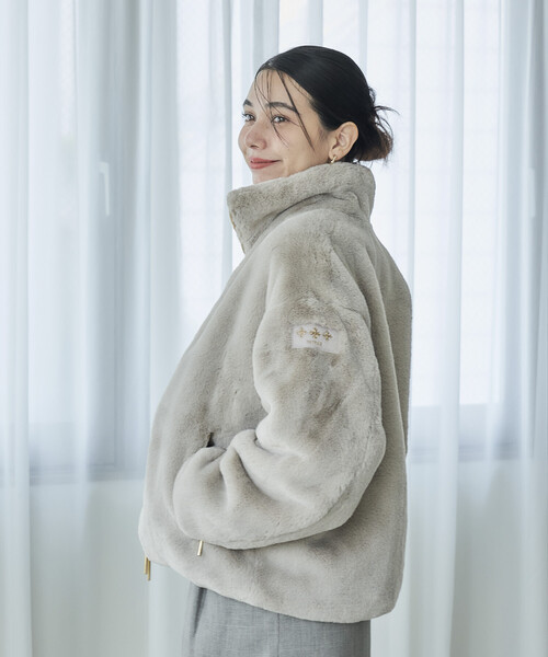 完売品＊TATRAS × FREAK'S STORE＊エコファーブルゾン FREAK'S STORE コート アウター TATRAS × STORE/タトラス BARBRA
