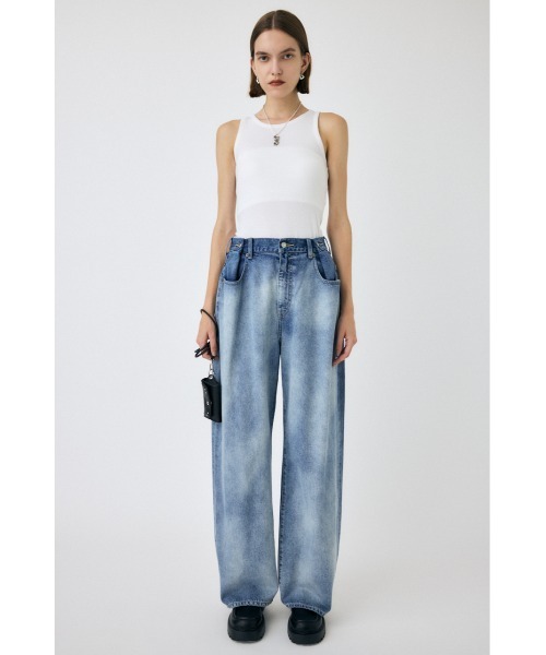 MOUSSY（マウジー） ジーンズ デニム デニムパンツ TUCKED WAIST