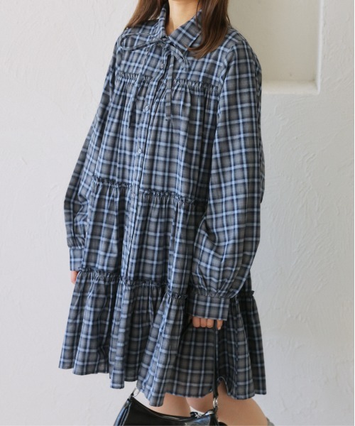 kutir（クティール） シャツワンピース 「新色追加」「紐付き」マルチ