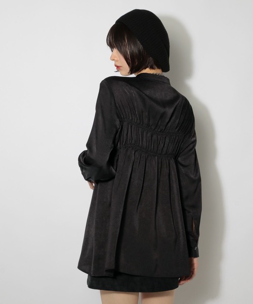 PAGEBOY（ページボーイ） ブラウス シャツ ペプラムチュニックブラウス