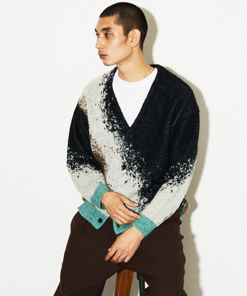 モヘア ミックス グラデーション カーディガン JOURNAL STANDARD（ジャーナルスタンダード） カーディガン モヘア