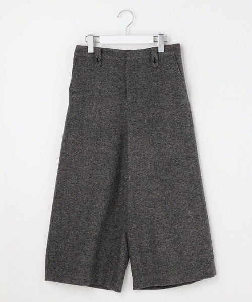 パンツ シルクネップツイード クロップド レディース : ZOZOTOWN Yahoo