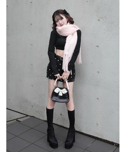 Darich（ダーリッチ） マフラー ストール ヘアリーボリュームマフラー