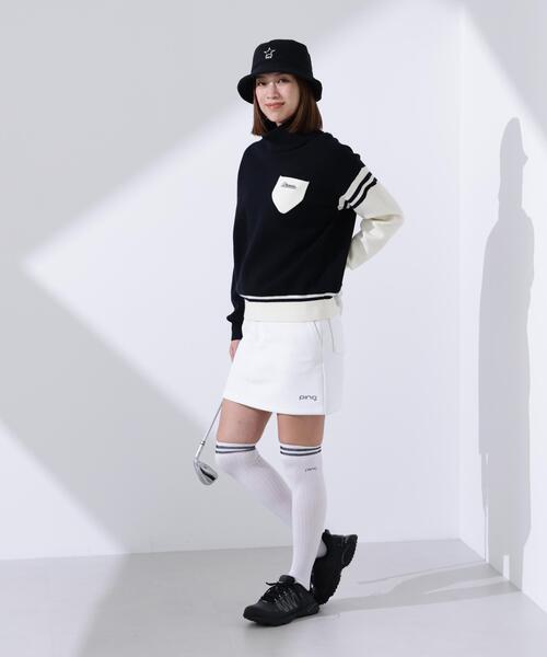 PING（ピン） 帽子 ハット 「PING APPAREL」フリースエンボス柄ハット