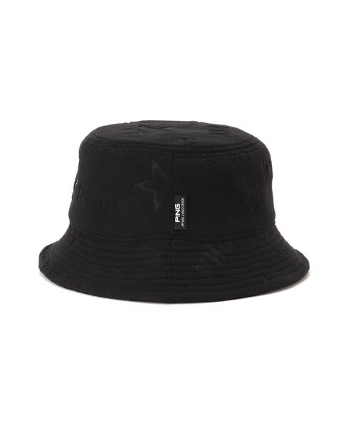 PING（ピン） 帽子 ハット 「PING APPAREL」フリースエンボス柄ハット