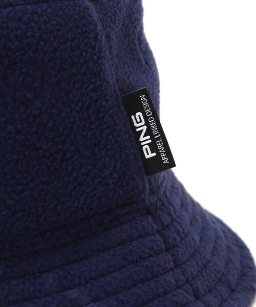 PING（ピン） 帽子 ハット 「PING APPAREL」フリースエンボス柄ハット