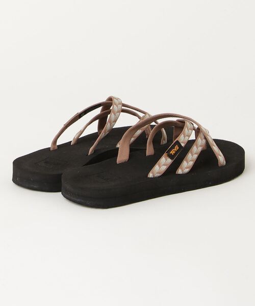 「Teva」 フラットサンダル 24cm ブラウン レディース_画像2