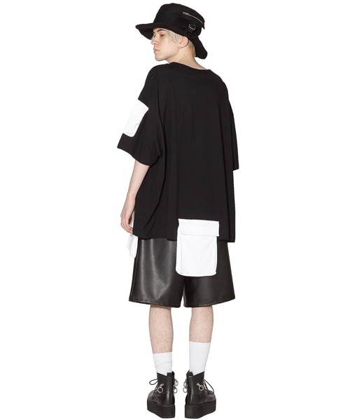 「ankoROCK」 半袖Tシャツ ONE SIZE ブラック メンズ_画像5