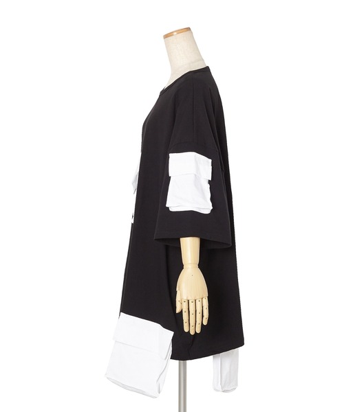 「ankoROCK」 半袖Tシャツ ONE SIZE ブラック メンズ_画像8