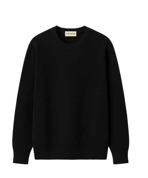 FACTOTUM ニット FACTOTUM（ファクトタム） セーター ニット 5G Seed Stitch Crew Knit