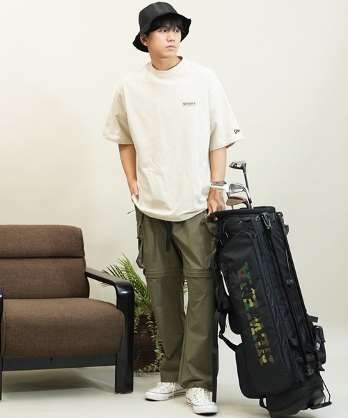 「NEW ERA」 半袖Tシャツ M ブラック メンズ_画像6