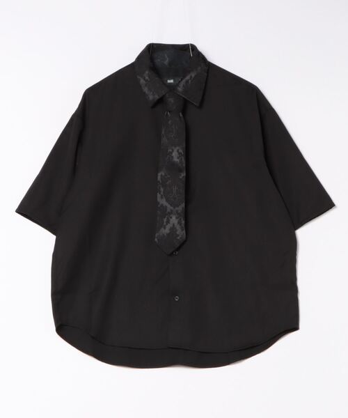 「HARE」 半袖シャツ SMALL ブラック メンズの画像