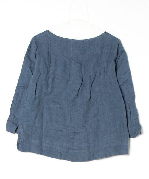 「FLW fog linen work」 7分袖ブラウス - ネイビー レディース_画像2