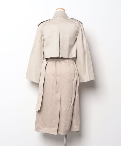 CELINE（セリーヌ） トレンチコート 34 グリーン レディース