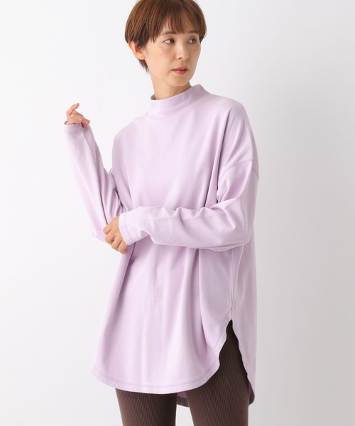 kotohayokozawa 長袖カットソー ラベンダー 紫 T＊D＊ WAVE LONG