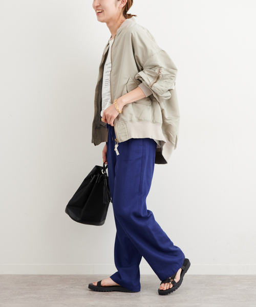 「FRAMeWORK」 ブルゾン 36 ベージュ レディース_画像5