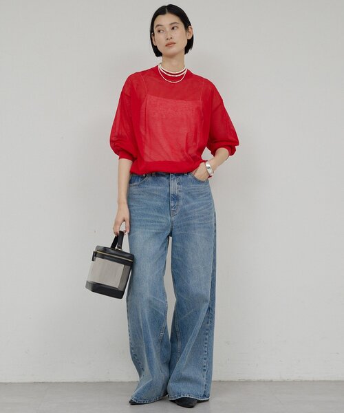 GALLARDAGALANTE ニット 主役級カラーニット】ロービングヤーンニット - GALLARDAGALANTE(ガ