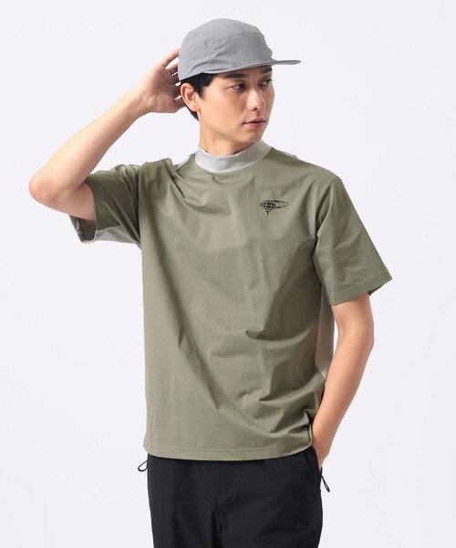 BEAMS GOLF（ビームス ゴルフ） tシャツ ORANGE LABEL / ヨーク異素材
