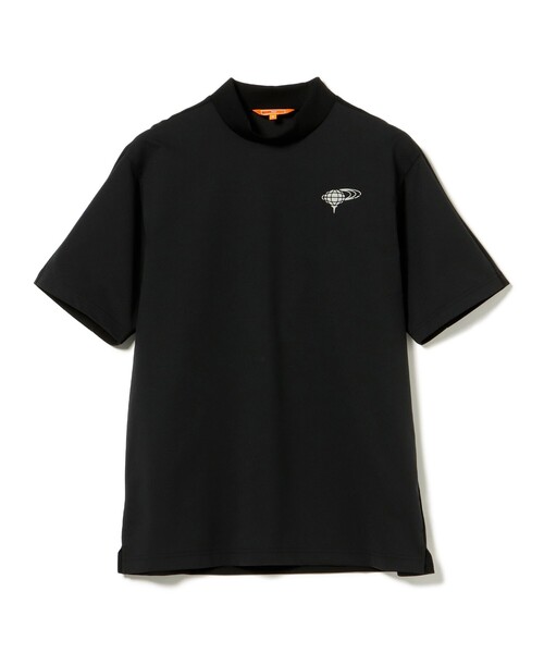 BEAMS GOLF スポーツロゴ　モックネック BEAMS GOLF ORANGE LABEL スポーツロゴ モックネック M - メルカリ