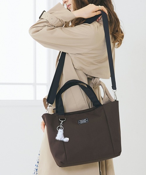「PAUL & JOE ACCESSOIRES」 2WAYバッグ FREE ブラウン レディース_画像2