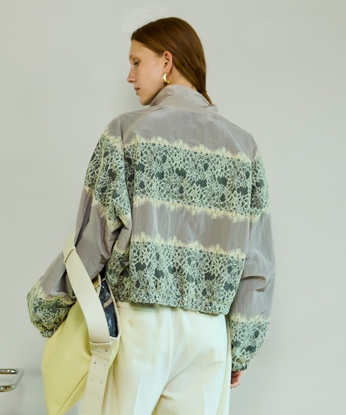 MAISON SPECIAL（メゾンスペシャル） ブルゾン アウター 2WAY Lace
