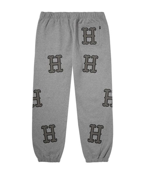 「HUF」 スウェットパンツ LARGE ヘザーグレー メンズ_画像2